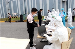 Trên 7.000 mẫu xét nghiệm của 16 công ty tại huyện Cẩm Giàng âm tính