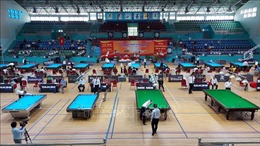 Khai mạc vòng 1 giải vô địch Billiard – Snooker Việt Nam năm 2021