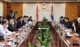 Thúc đẩy quan hệ thương mại, công nghiệp và năng lượng giữa Việt Nam - Campuchia