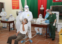 Bệnh viện Quân y 110 tham gia chống dịch tại Bắc Ninh