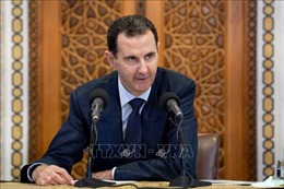 Nga, Trung Quốc chúc mừng Tổng thống Syria Bashar al-Assad tái đắc cử