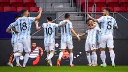 Copa America 2021: Dù chiến thắng, Argentina vẫn gây thất vọng do nghèo nàn bàn thắng