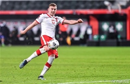 EURO 2020: Tiền vệ Kacper Kozłowski không thích danh hiệu trẻ nhất