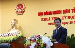 Bầu các chức danh chủ chốt của HĐND, UBND tỉnh Hải Dương 