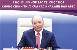 Chủ tịch nước Nguyễn Xuân Phúc đề xuất 3 nội dung hợp tác tại Cuộc họp APEC