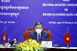 Việt Nam - Campuchia đẩy mạnh hợp tác phòng, chống tội phạm