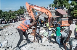 Mỹ điều động máy bay trực thăng tới Haiti hỗ trợ công tác cứu hộ