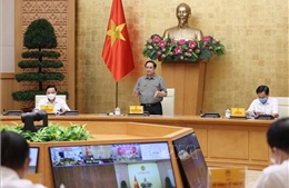 Thủ tướng Phạm Minh Chính chủ trì họp BCĐ Quốc gia phòng, chống dịch COVID-19 với các địa phương