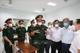 Tổ công tác đặc biệt của Chính phủ kiểm tra công tác phòng, chống dịch tại Tiền Giang