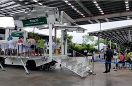 Hiệu quả tiêm vaccine phòng COVID-19 bằng xe lưu động tại Thái Bình