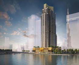 Nhà mốt Cavalli giới thiệu dự án tòa nhà chọc trời siêu sang tại Dubai