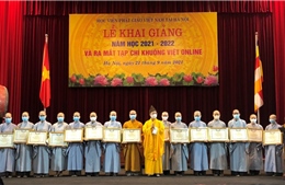 Học viện Phật giáo Việt Nam tại Hà Nội khai giảng năm học mới 