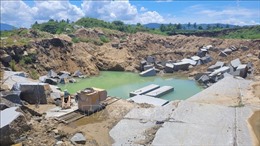 Cần quyết liệt ngăn chặn khai thác đá trái phép ở Đắk Pơ, Gia Lai