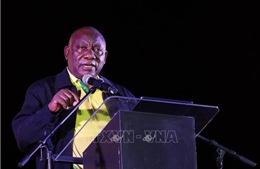 Tổng thống Nam Phi vận động tranh cử cho đảng cầm quyền ANC tại Cape Town