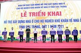 Sóc Trăng: Xây dựng 849 căn nhà cho hộ nghèo khó khăn về nhà ở