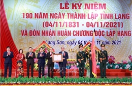 Chủ tịch nước: Lạng Sơn cần kết hợp phát triển KT-XH với củng cố quốc phòng, an ninh