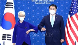 Mỹ - Hàn tái khẳng định cam kết phi hạt nhân hóa Bán đảo Triều Tiên