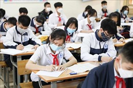 Thêm 10 huyện ở Hà Nội đón học sinh lớp 9 trở lại trường học trực tiếp