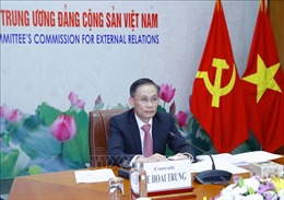 Hội nghị trực tuyến giới thiệu kết quả Hội nghị Trung ương của Đảng Cộng sản Việt Nam và Đảng Cộng sản Trung Quốc