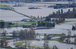 Tỉnh bang British Columbia của Canada đứng trước nguy cơ lũ lụt mới 