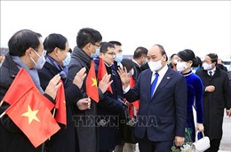 Chủ tịch nước Nguyễn Xuân Phúc kết thúc tốt đẹp thăm chính thức Thụy Sĩ