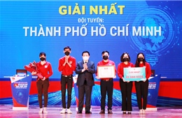 Đội TP Hồ Chí Minh đoạt giải Nhất Cuộc thi tìm hiểu Nghị quyết Đại hội XIII của Đảng