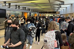 Mỹ: Thêm hàng trăm chuyến bay bị hủy do dịch COVID-19, thời tiết xấu