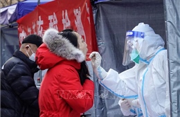 Trung Quốc xét nghiệm 14 triệu dân ở thành phố Thiên Tân vì ca nhiễm Omicron cộng đồng đầu tiên