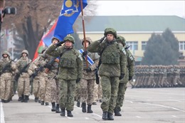 CSTO đẩy nhanh hoàn tất rút quân khỏi Kazakhstan
