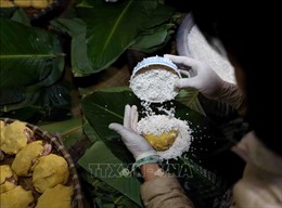 Những chiếc bánh chưng đón Tết tại châu Phi của người lính mũ nồi xanh Việt Nam