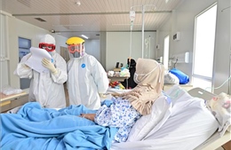 Số ca mắc COVID-19 trong ngày tại Indonesia tăng cao kỷ lục