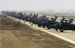 Mỹ triển khai trực thăng Apache tiên tiến nhất tại Hàn Quốc