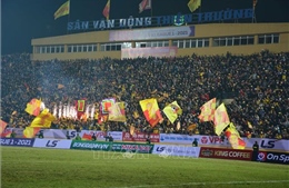 Sân Thiên Trường đón 50% số lượng khán giả trong trận khai mạc V.League 2022