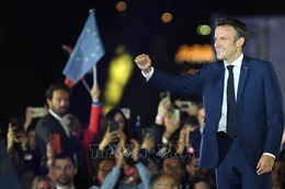 Điện mừng ông Emmanuel Macron được bầu lại làm Tổng thống Pháp