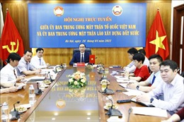 Tăng cường phối hợp giữa MTTQ Việt Nam và Mặt trận Lào xây dựng đất nước 