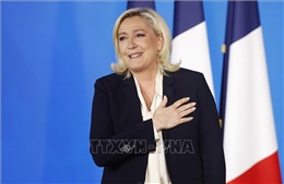 Ứng cử viên cực hữu Marine Le Pen chạy đua vào Quốc hội Pháp