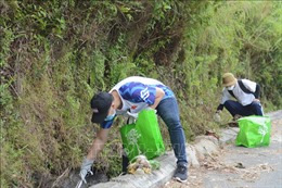 Trên 600 người tham gia làm sạch môi trường trên bán đảo Sơn Trà, Đà Nẵng
