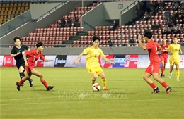 Đội tuyển bóng đá nữ Thái Lan chiến thắng 3-0 trước đối thủ Singapore