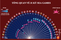 Tổng quan về 31 kỳ SEA Games