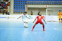 Futsal nam Việt Nam giành chiến thắng 4-0 trước Myanmar