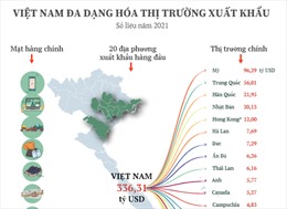 Việt Nam đa dạng hóa thị trường xuất khẩu