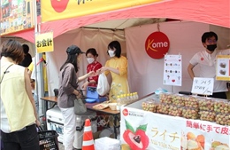 Hoa quả Việt được người Nhật đón nhận nồng nhiệt tại lễ hội ở Tokyo
