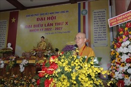 Hòa thượng Thích Minh Thiện tiếp tục làm Trưởng Ban Trị sự Giáo hội Phật giáo tỉnh Long An