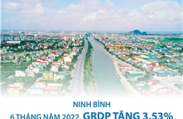 Ninh Bình: 6 tháng năm 2022, GRDP tăng 3,53%