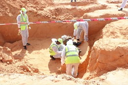 Libya: Phát hiện hố chôn tập thể 42 người ở nơi từng là thành trì của tổ chức khủng bố IS