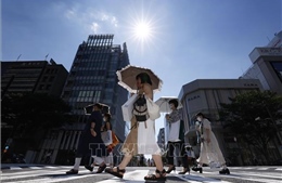 Nhật Bản: Số người nhập viện vì nắng nóng trong tháng 6 cao kỷ lục