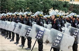 Lực lượng Cảnh sát nhân dân - Vì nước, vì dân quên thân phục vụ