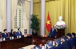 Chủ tịch nước: Kinh tế luôn là điểm sáng trong quan hệ hợp tác Việt Nam - Hàn Quốc