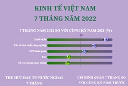 Kinh tế Việt Nam 7 tháng năm 2022