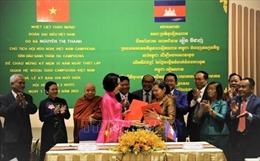Củng cố quan hệ hợp tác giữa hai tổ chức hữu nghị Việt Nam - Campuchia